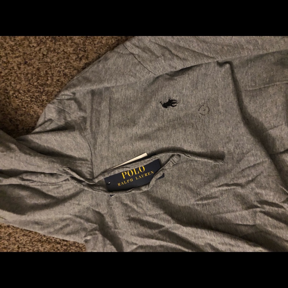 Long sleeve Ralph Lauren hoodie shirt
